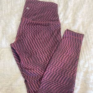 Lululemon leggings high times 7/8 tight